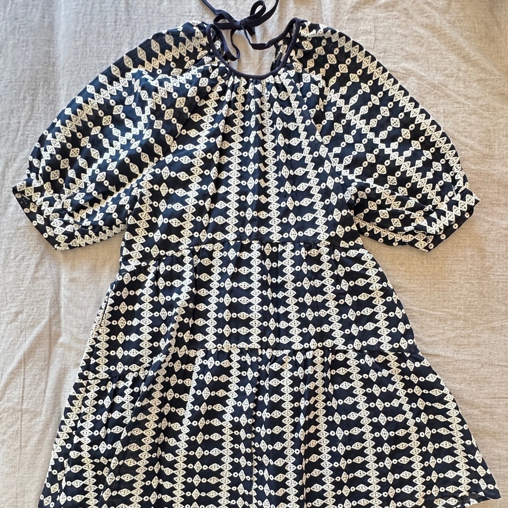 Maje fully embroidered dress